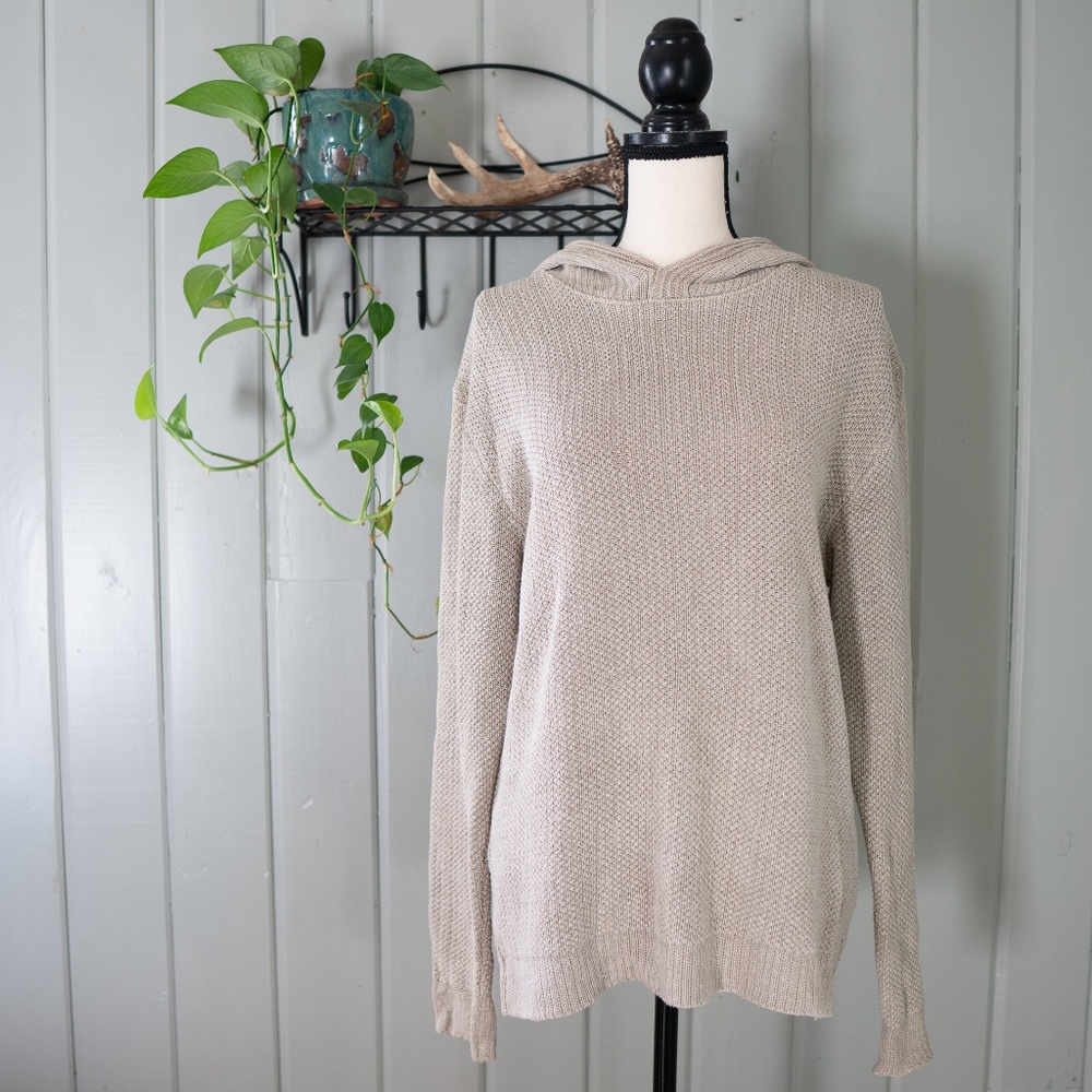 100% hemp hooded sweater!